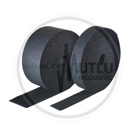 Akustik Kauçuk Strip Bant Yapışkanlı